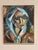 Original Swedish Oil on Canvas – “Cubist Woman Portrait” by Jan Pålsson – Signed & Dated 1980 – Vintage & Framed – 77 × 62...
