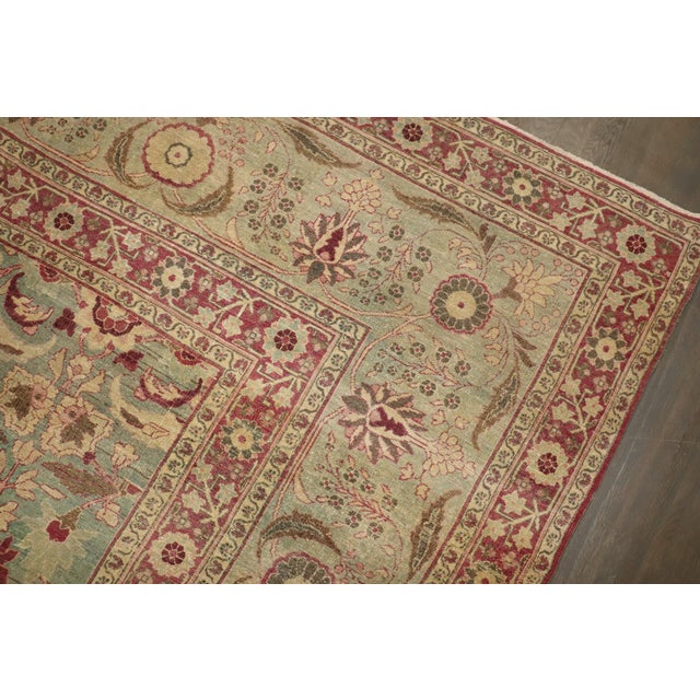 Antique Zabihi Collection Persian Meshed Oversize Carpet - 12'1" x 19'6" For Sale - Image 9 of 12