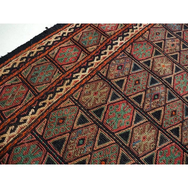 Vintage Tribal Kilim Rug, 1950s For Sale - Image 6 of 13