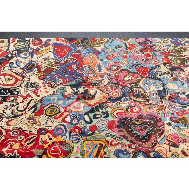 Art Deco French Art Deco Rug 6'6'' X 9'8'' For Sale - Image 3 of 12