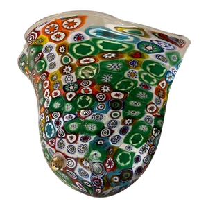 Murano Millefiori Glass Wall Sconce