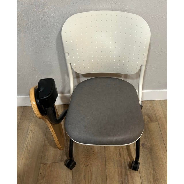 Plastic Krueger International (Ki) Tablet Arm Chair Desk For Sale - Image 7 of 9