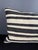 Contemporary Turkish Hemp Pillow Cushion Natural Beige Black Pillow Cushion Cover 16" x 24" For Sale - Image 3 of 4