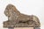 Sculpture Materials Circa 1920 English Pair of Large Recumbent Concrete Lions For Sale - Image 7 of 12