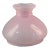 Vintage Late 20th Century Pink Glass Student Oil Lamp Shade For Sale