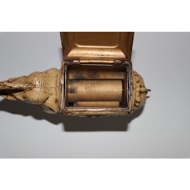 Antique Cast Iron Elephant Cigarette Dispenser For Sale - Image 12 of 14