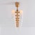 Not Yet Made - Made To Order Odyssey Linear LG Brass Chandelier by Schwung For Sale - Image 5 of 7