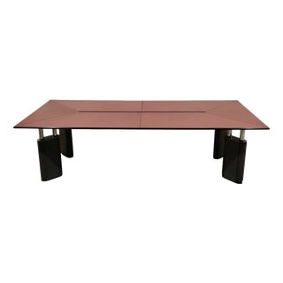 Large Kum Desk by Gae Aulenti for Tecno, 1980s For Sale