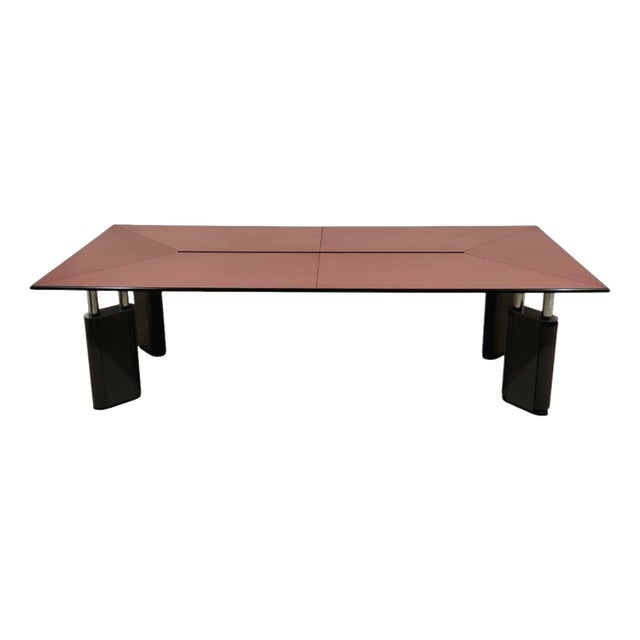 Large Kum Desk by Gae Aulenti for Tecno, 1980s For Sale