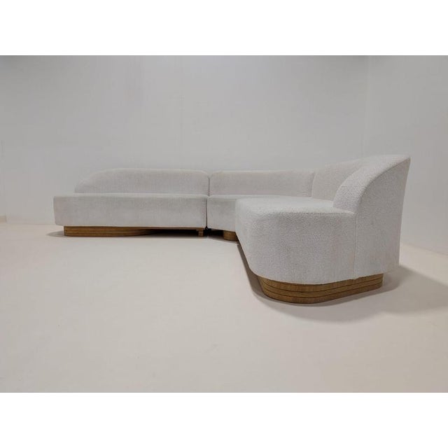 Wood Loop Corner Sofa from Dara Maison For Sale - Image 7 of 13