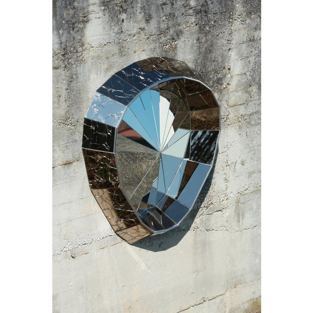 Le Diamantaire, Abstract Sculpture, 2015, Mirror Glass & Metal For Sale - Image 4 of 18