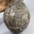 Early 20th Century Vintage Silver-Tone Bronze Vase With Crane and Pine Relief - Asian Decorative Object For Sale - Image 5 of 8