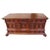 Antique Mid-18th Century Italian Baroque Carved Walnut Deception Coffer, 1740 For Sale - Image 14 of 14