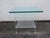 Late 20th Century Hollywood Regency Lucite Glass Top Side End Table 6382 For Sale - Image 5 of 15