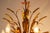 Gold Large Hollywood Regency Sheaf of Wheat 8-Arm Chandelier by Hans Kögl, 1970s For Sale - Image 8 of 17