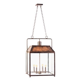 Square Yoked Lantern by Lowcountry Originals For Sale