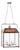 Square Yoked Lantern by Lowcountry Originals For Sale