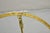Glass Late 20th Century Italian Hollywood Regency Brass Swan Tripod 2 Tier Round Occasional Side Table For Sale - Image 7 of 12