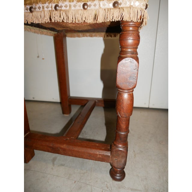 Antique Walnut Chairs, 1800s, Set of 6 For Sale - Image 10 of 18