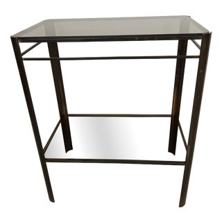 Gold Bronze Side Table, 1970s For Sale