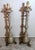 Italian Wooden Church Candlesticks, 1830, Set of 2 For Sale - Image 3 of 13