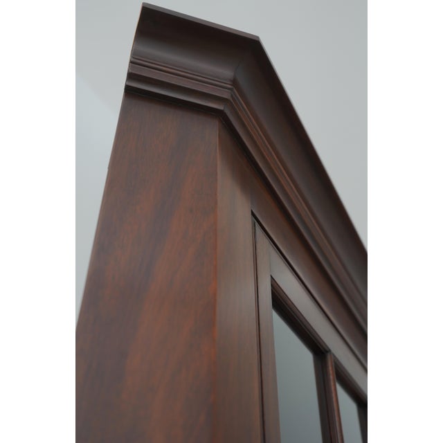 Henkel Harris Mahogany Tall Corner Cabinet For Sale - Image 15 of 18