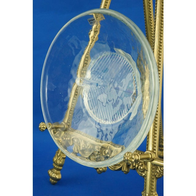 Vintage Centerpiece Emptier in Iridescent Murano Glass with Leaf by Alfredo Barbini, 1950s For Sale - Image 15 of 18