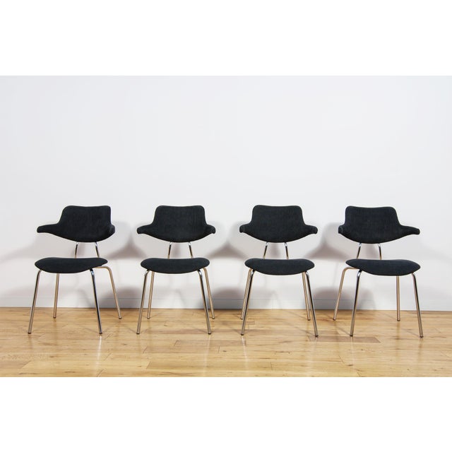 Mid-Century Modern Model Vl118 Dining Chairs by Vermund Larsen for Vermund Larsen A/S, Denmark, 1960s, Set of 4 For Sale - Image 3 of 18