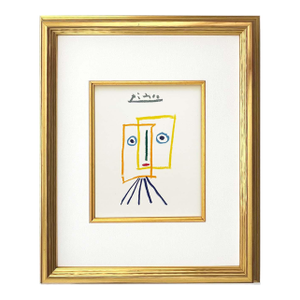 1960s Picasso Lithograph 151 the Muse and the River Framed