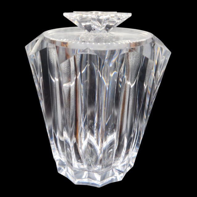Plastic Judith Kruger Lucite Lidded Ice Bucket For Sale - Image 7 of 10
