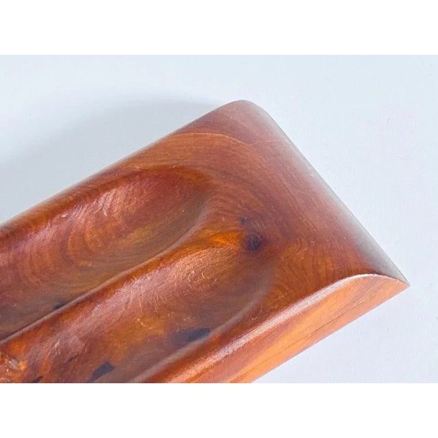 Wood Wood Pen Holder in Brown Color, France, 1970s For Sale - Image 7 of 11