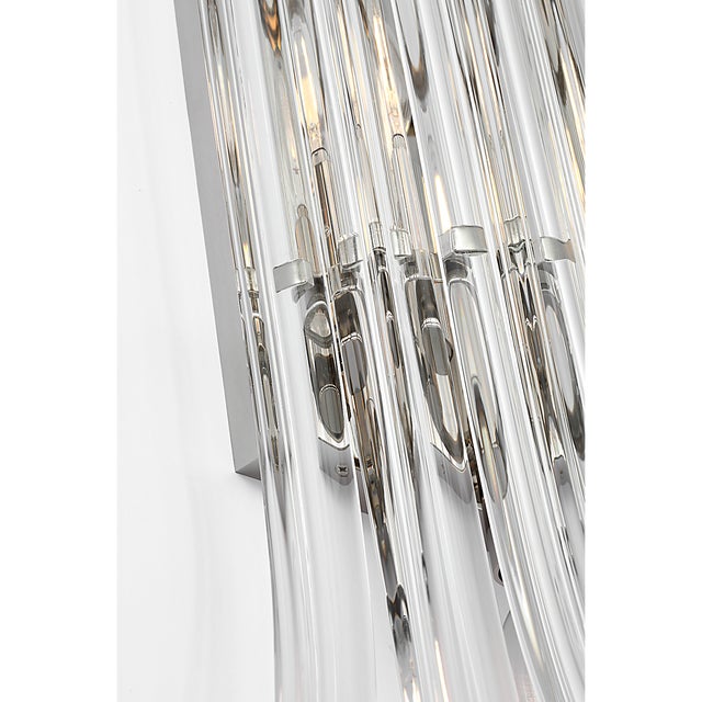 AERIN for Visual Comfort Signature Rhine 21" Sconce in Polished Nickel with Crystal For Sale - Image 11 of 12