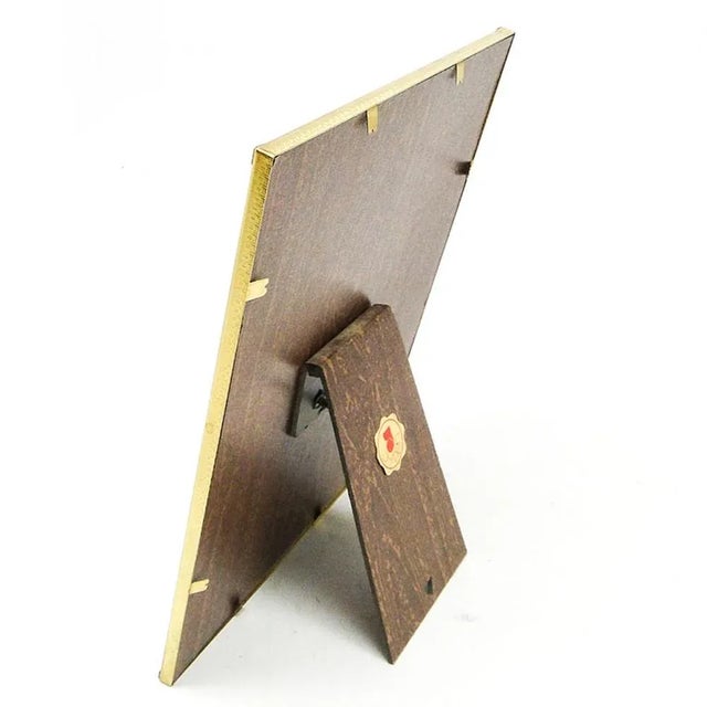 Metal Art Deco Frame, Belgium, 1950s For Sale - Image 7 of 9