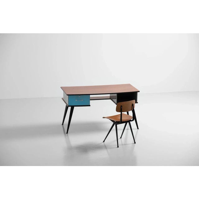 Desk by Willy Van Der Meeren for Tubax, 1955 For Sale - Image 9 of 11