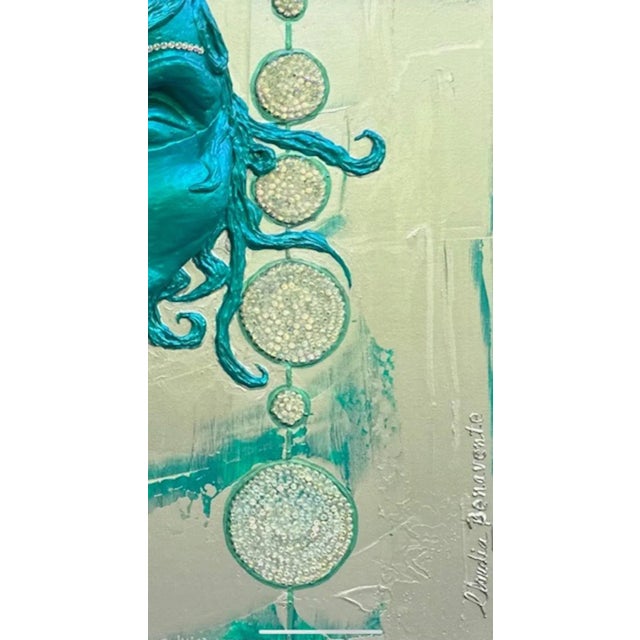 Claudia Benavente, Want to Play?, 2023, Acrylic, in Flawless conditions. Designed from 2000 This piece has an attribution...