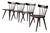 1950s Spindle Back Planner Group Dining Chairs Attributed to Paul McCobb for Winchendon For Sale