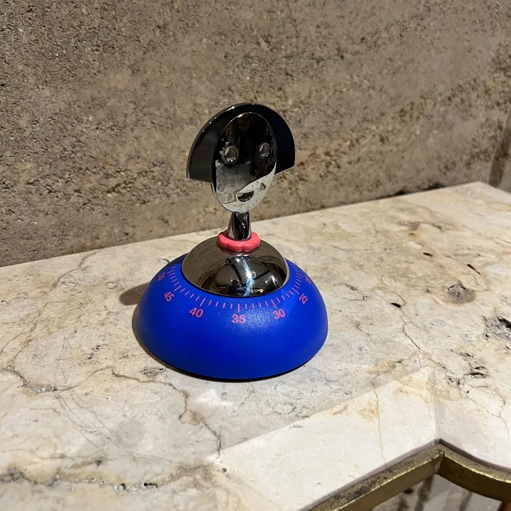 1990s Alessi Kitchen Timer by Alessandro Mendini Italy | Chairish