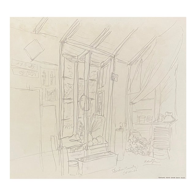 1966 Neil Meitzler Studio Drawing For Sale