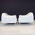 1960s Natuzzi Italia Platea Armchairs - A Pair For Sale - Image 5 of 13