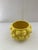 2000 - 2009 Lemon Yellow Glazed Ceramic Cache Pot For Sale - Image 5 of 7