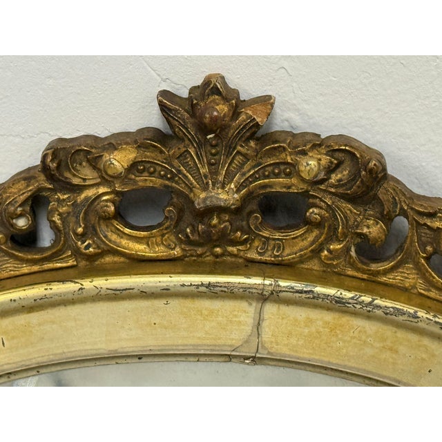 Early 20th Century Hollywood Regency Empire Mirror For Sale - Image 5 of 12