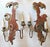 1920s Polychrome Hand Carved Wood and Iron Monkey Wall Sconces - a Pair For Sale - Image 17 of 17