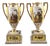 Architectural Porcelain Urns by Helena Wolfsohn for Dresden, 1880s, Set of 2 For Sale