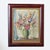 An early 20th century English oil-on-board still life painting in vintage frame of similar age and condition with...