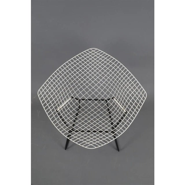 1970s Diamond Chair by Harry Bertoia for Knoll International For Sale - Image 5 of 12