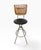 Arthur Umanoff Mid-Century Modern Umanoff Style Slatted Swivel Bar Stools - Set of 4 For Sale - Image 4 of 6
