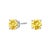 Embrace timeless elegance with these exquisite 14K white gold solitaire stud earrings, each featuring a 0.50 carat lab-...