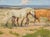 Gathering the Mares, ca. 2013 by Lani Vlaanderen | Oil on canvas Horses walking in a landscape. For Sale