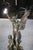 Brick Red Rouge Marble Pedestal With Bronze E. Piccault Statue For Sale - Image 8 of 18