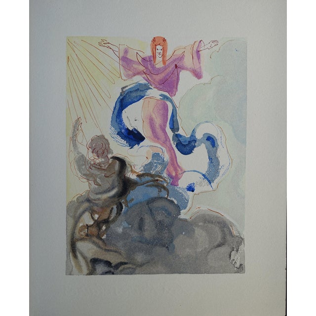 Salvador Dali, Le premier ciel, Etching For Sale